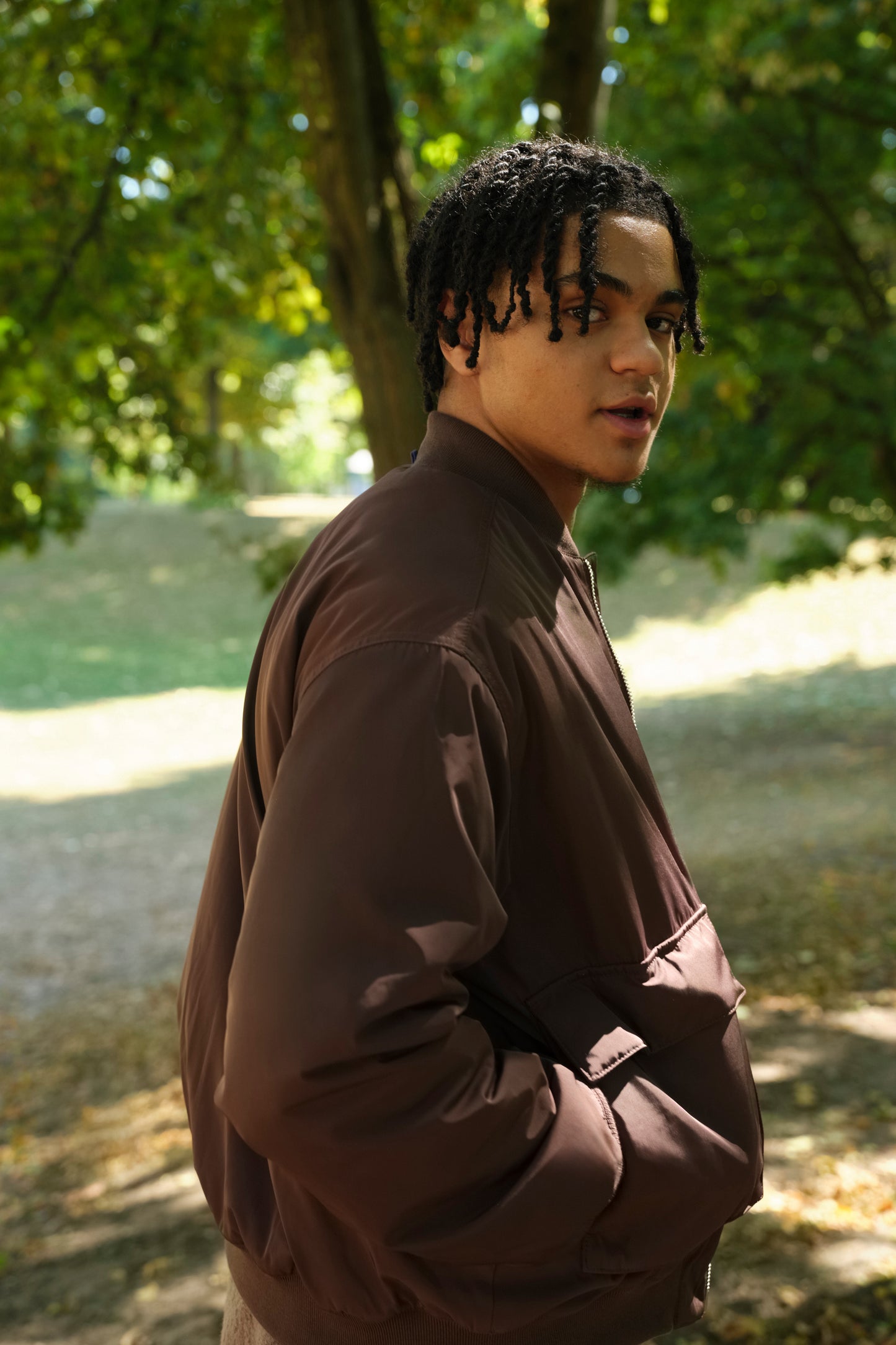 embassy - MAPES BOMBER JACKET FRENCH ROAST - WERTE FREUNDE