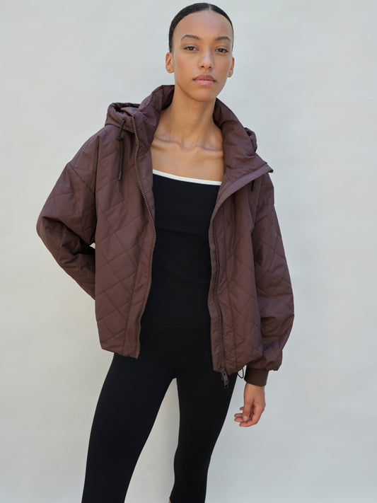 embassy - NALA JACKET FRENCH ROAST - WERTE FREUNDE