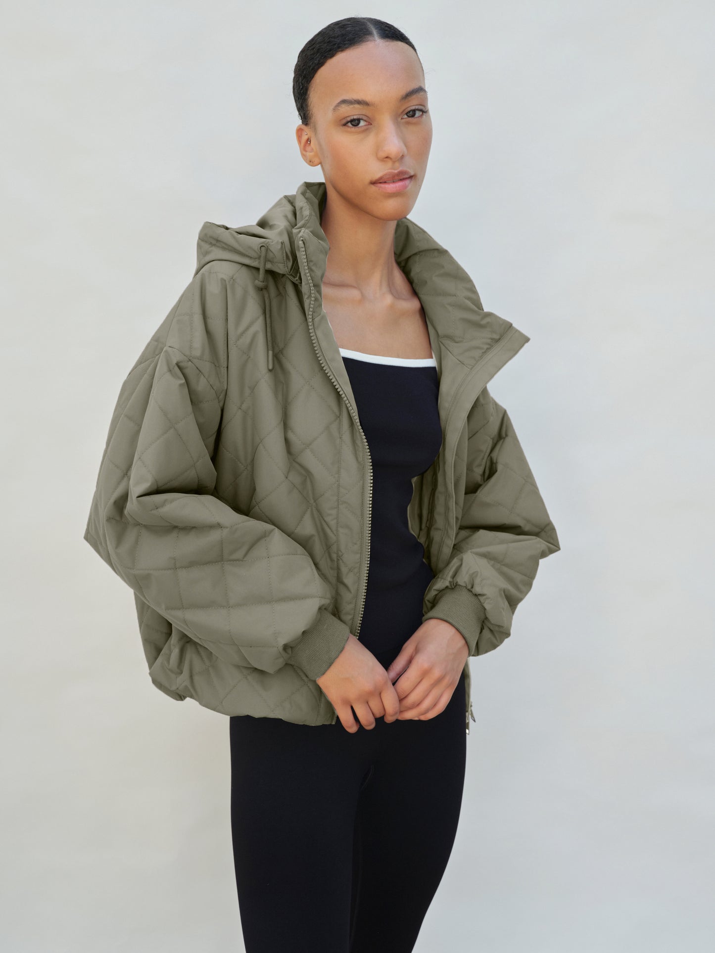 embassy - NALA JACKET PALE OLIVE - WERTE FREUNDE