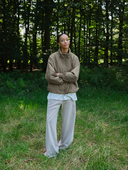 embassy - NALA JACKET PALE OLIVE - WERTE FREUNDE