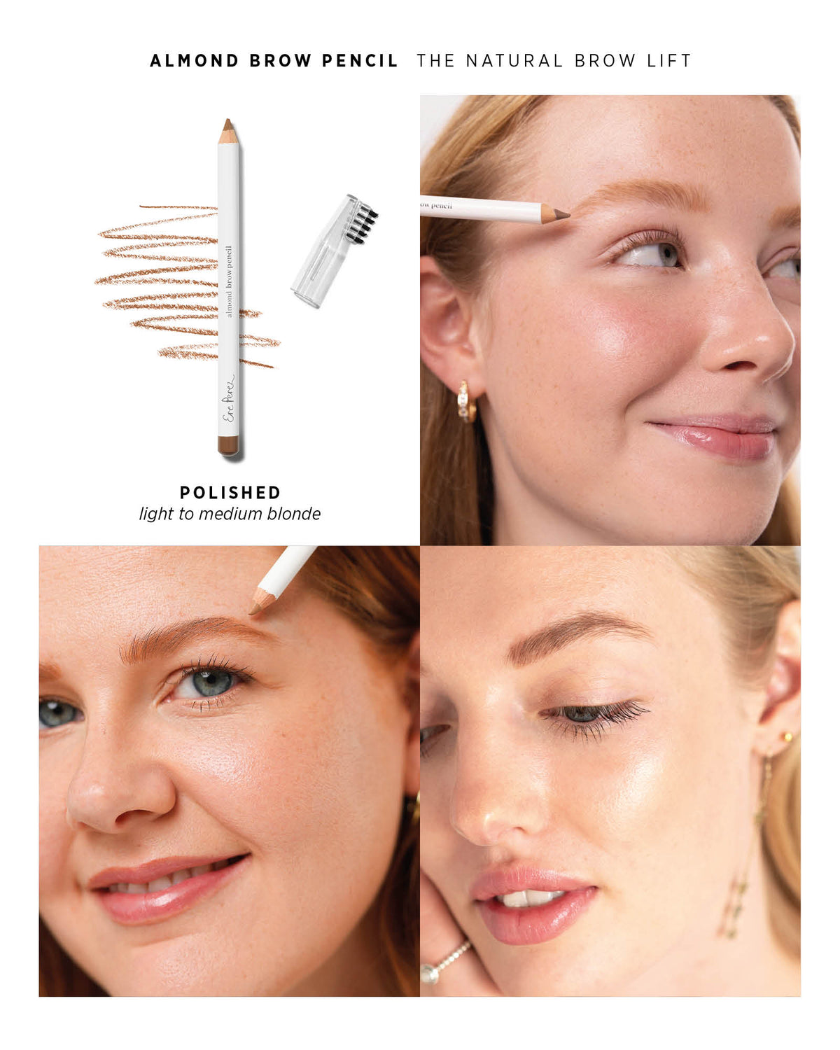 Ere Perez - Almond Oil Eyebrow Pencil 1,1g