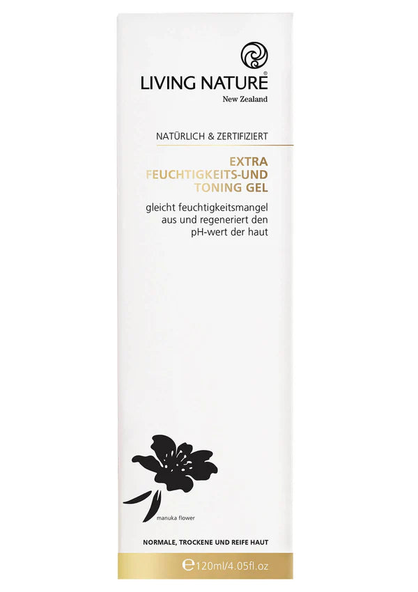 Living Nature - EXTRA HYDRATING TONING GEL 120ml - WERTE FREUNDE