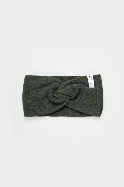 Rifo - Nadia Cashmere Headband Green Foresta