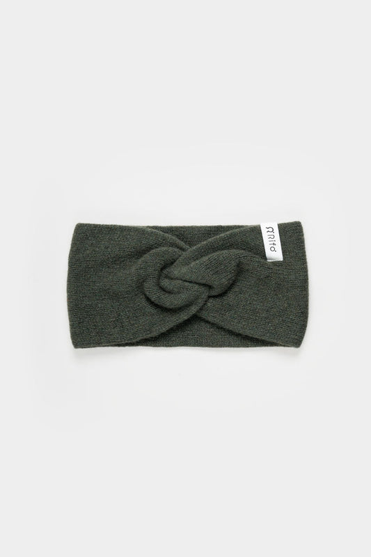 Rifo - Nadia Cashmere Headband Green Foresta