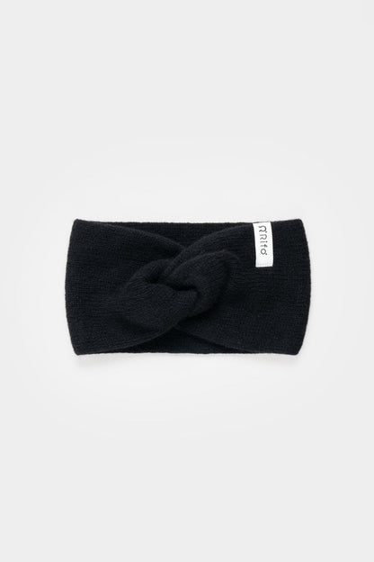 Rifo - Nadia Cashmere Headband Black Ardesia