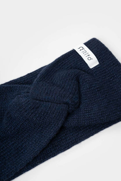Rifo - Nadia Cashmere Headband Blue Mora