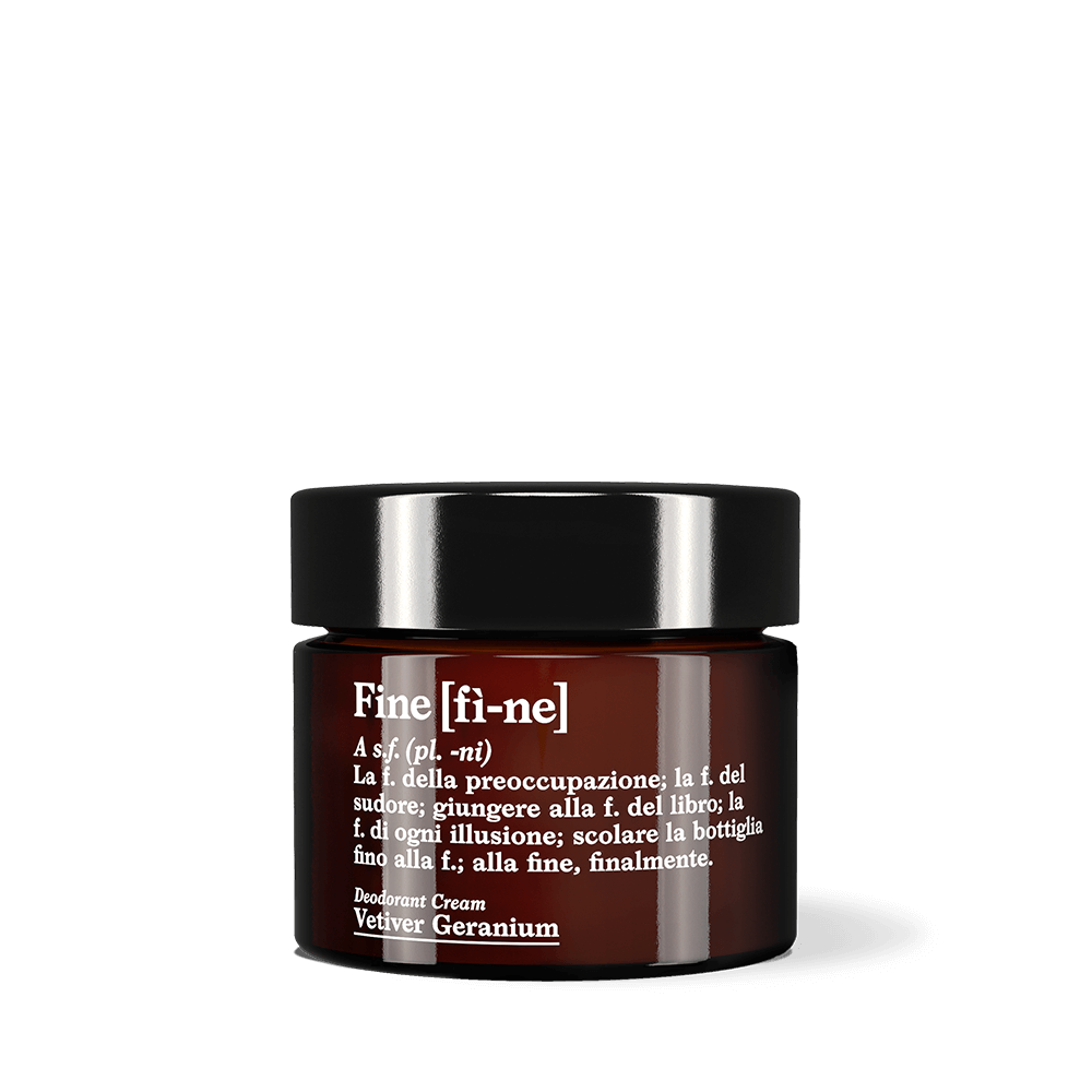 FINE - Deodorant Cream Vetiver Geranium 50g - WERTE FREUNDE
