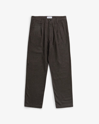 ROTHOLZ - Flannel Everyday Pant Black Brown