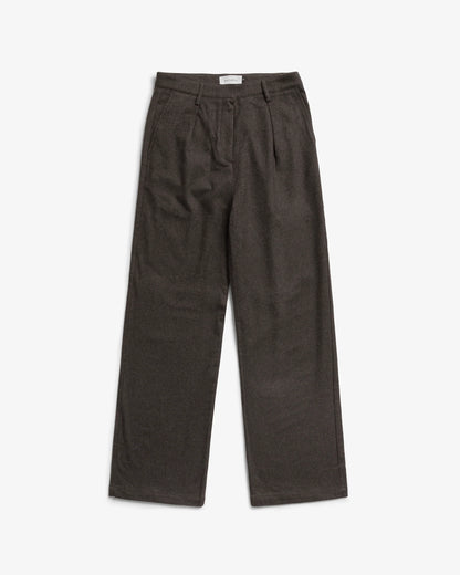 ROTHOLZ - Flannel Pantalone Black Brown