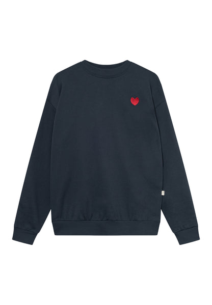 Givn - Nuri (Heart) Sweater Midnight Blue