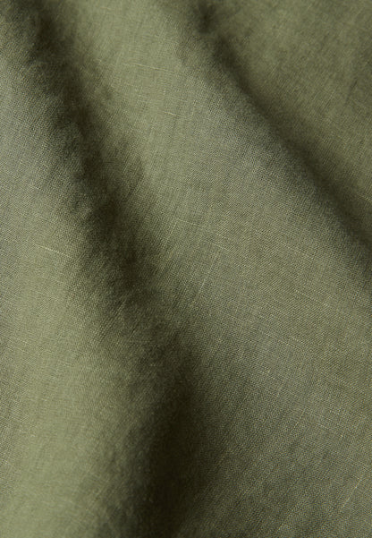 GIVN - GBCarol Blouse Faded Olive (Linen) - WERTE FREUNDE
