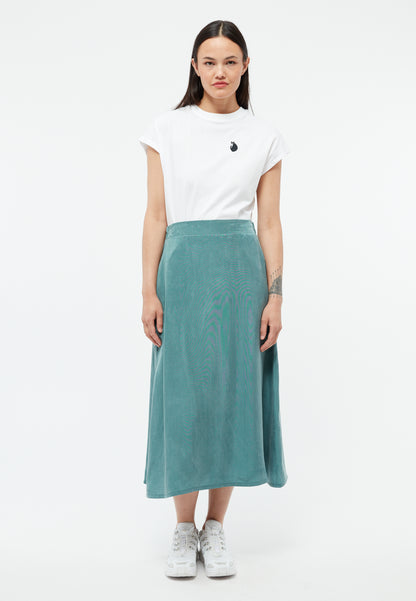 GIVN - GBVana Skirt Graphite Green (Tencel) - WERTE FREUNDE