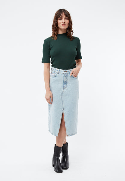 GIVN - GBKarlotta Skirt Light Blue - WERTE FREUNDE