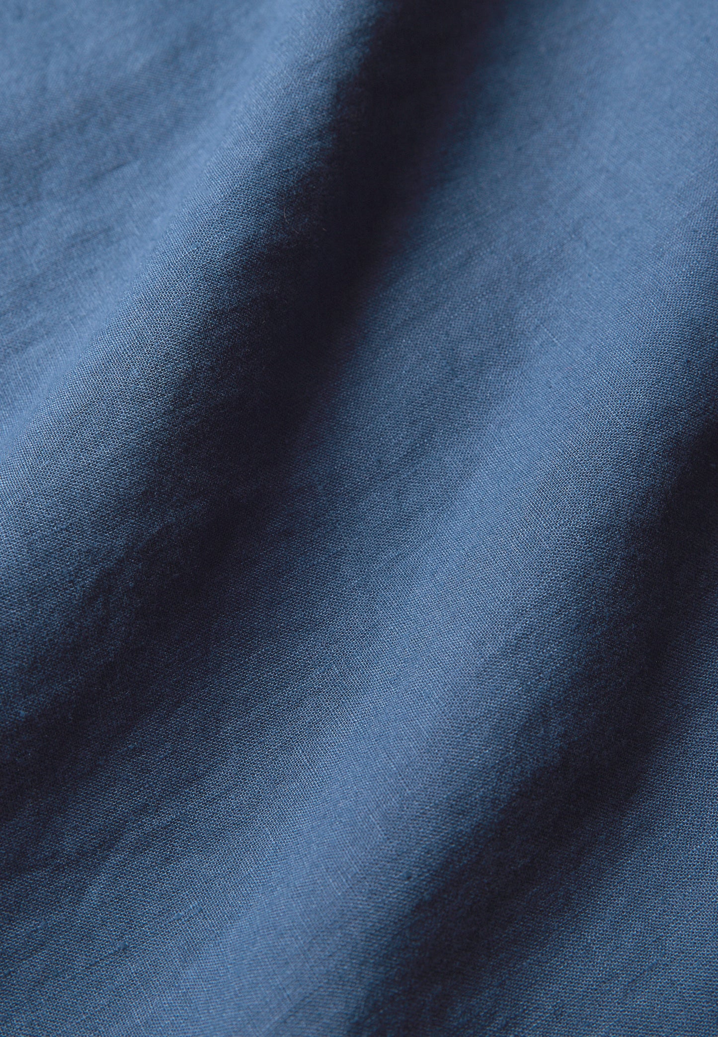 GIVN - GBWes Buttoned Shirt Blazing Blue (Linen) - WERTE FREUNDE