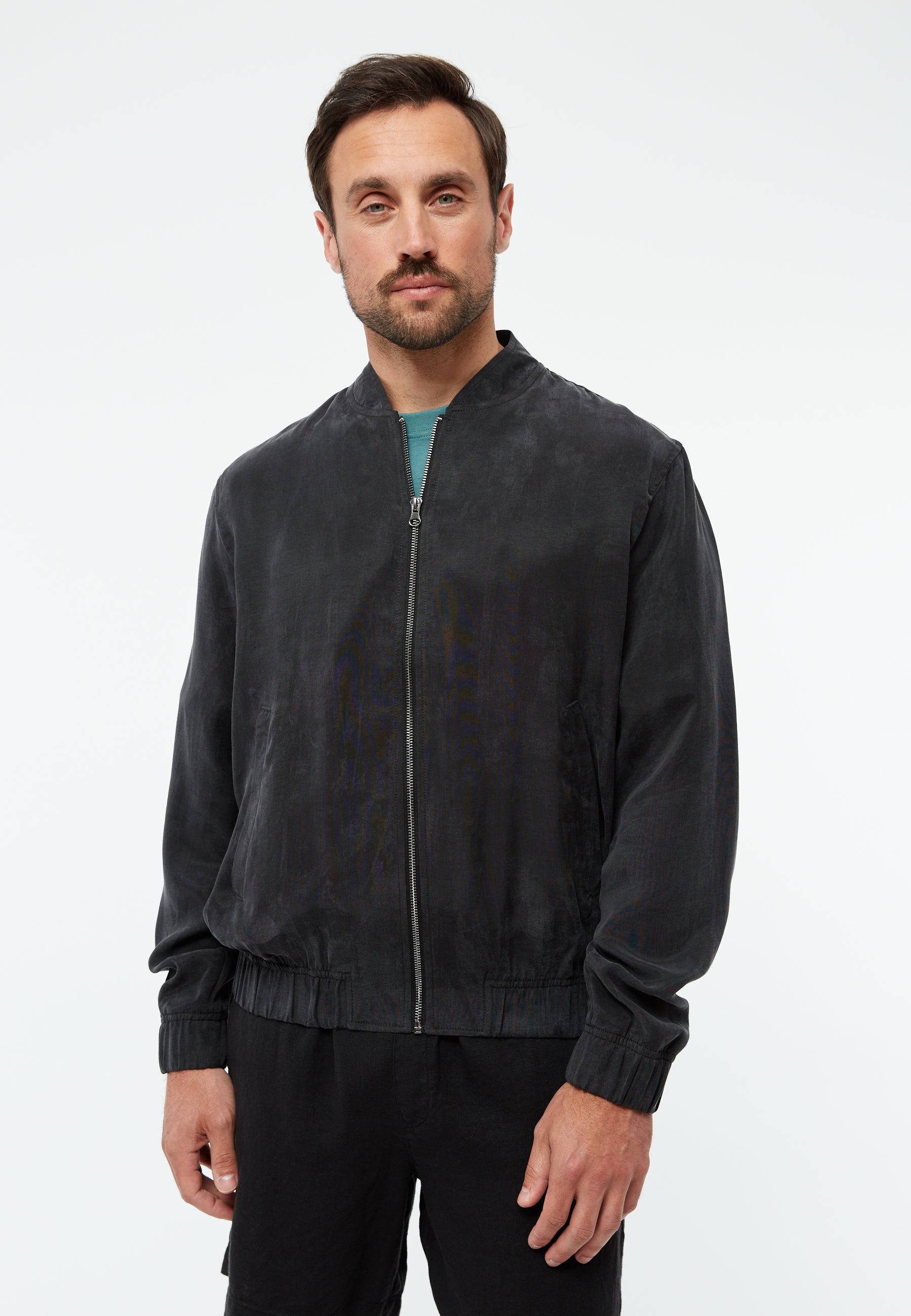 GIVN - GBKeno Jacket Black (Tencel) - WERTE FREUNDE