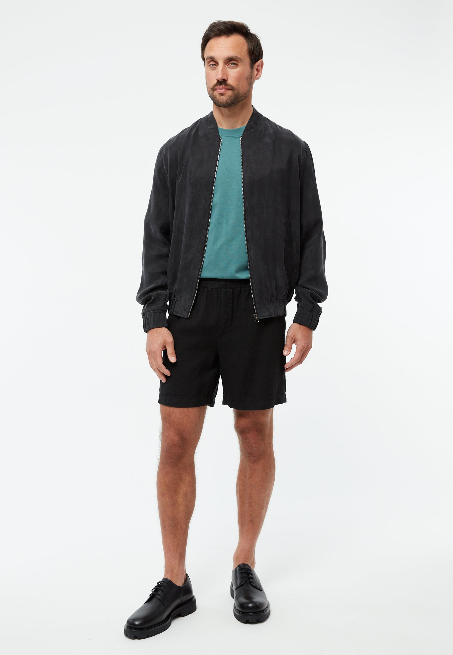 GIVN - GBKeno Jacket Black (Tencel) - WERTE FREUNDE