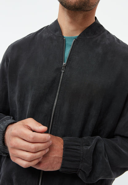GIVN - GBKeno Jacket Black (Tencel) - WERTE FREUNDE