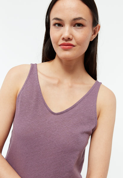 GIVN - GBJette Top English Violet (Linen) - WERTE FREUNDE
