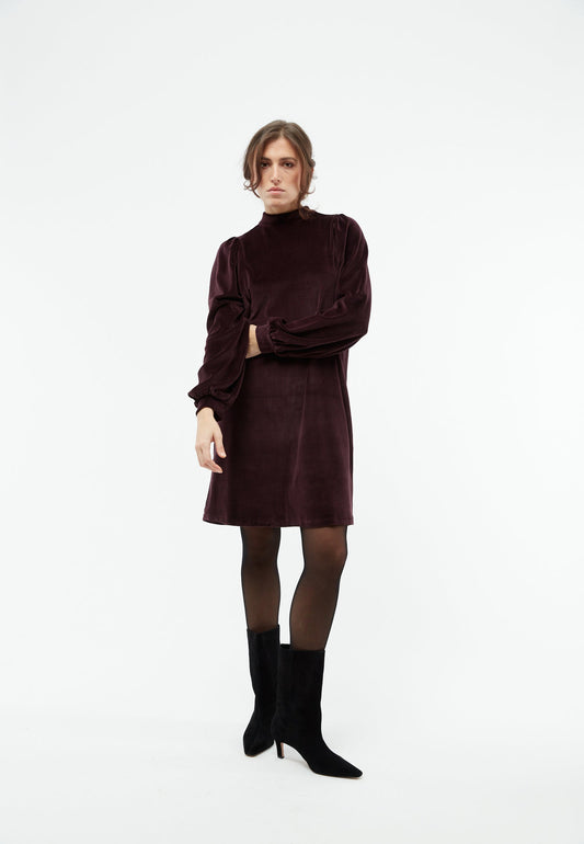 GIVN - Gesa Dress Midnight Plum