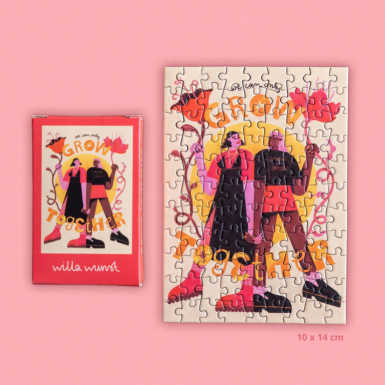 Willa Wunst - Grow Together Mini Puzzle 99 Teile
