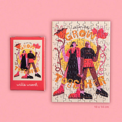 Willa Wunst - Grow Together Mini Puzzle 99 Teile