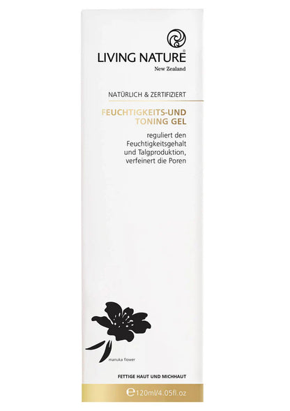 Living Nature - HYDRATING TONING GEL 120ml - WERTE FREUNDE