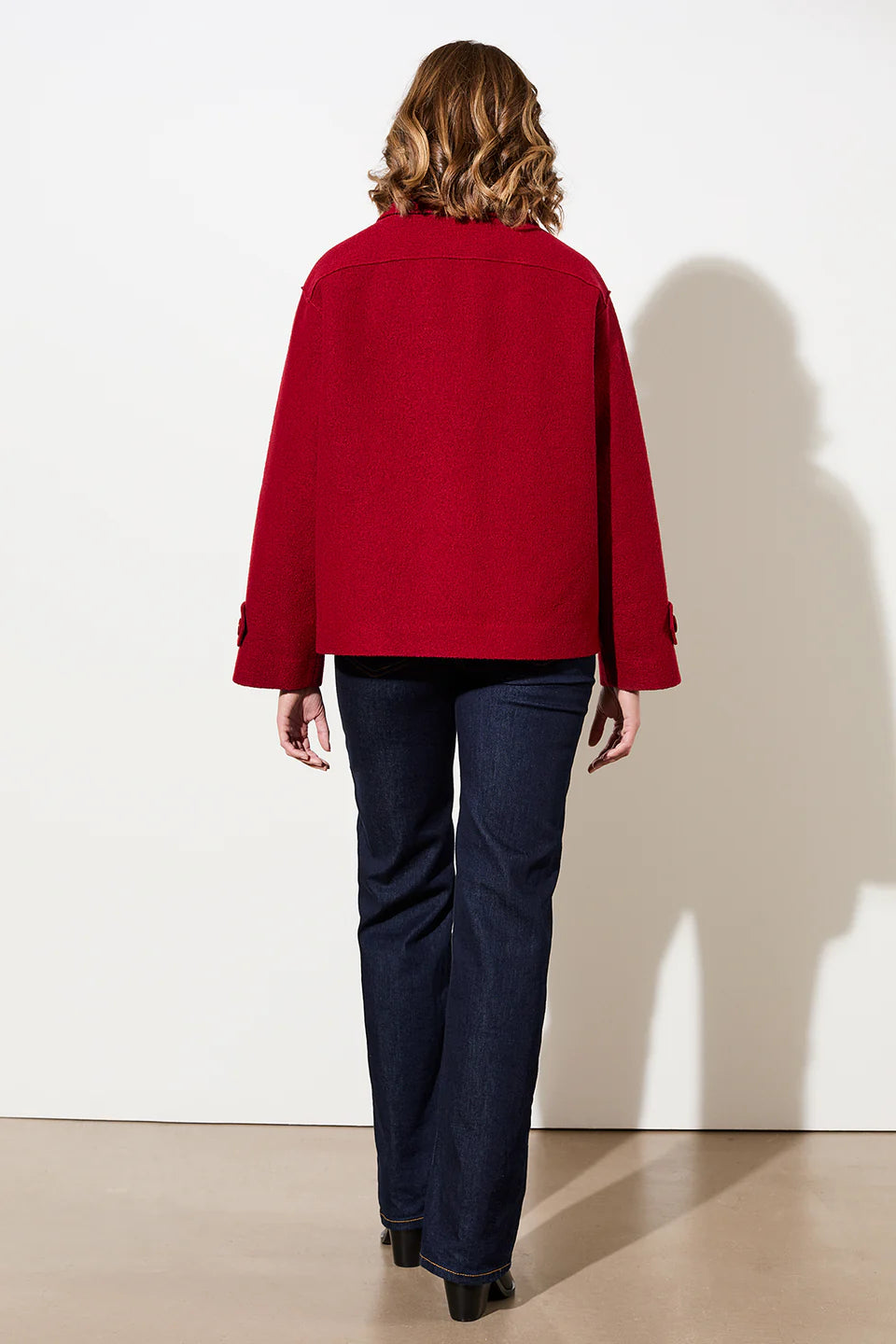 LangerChen - Jacket Merritt dark poppy - WERTE FREUNDE