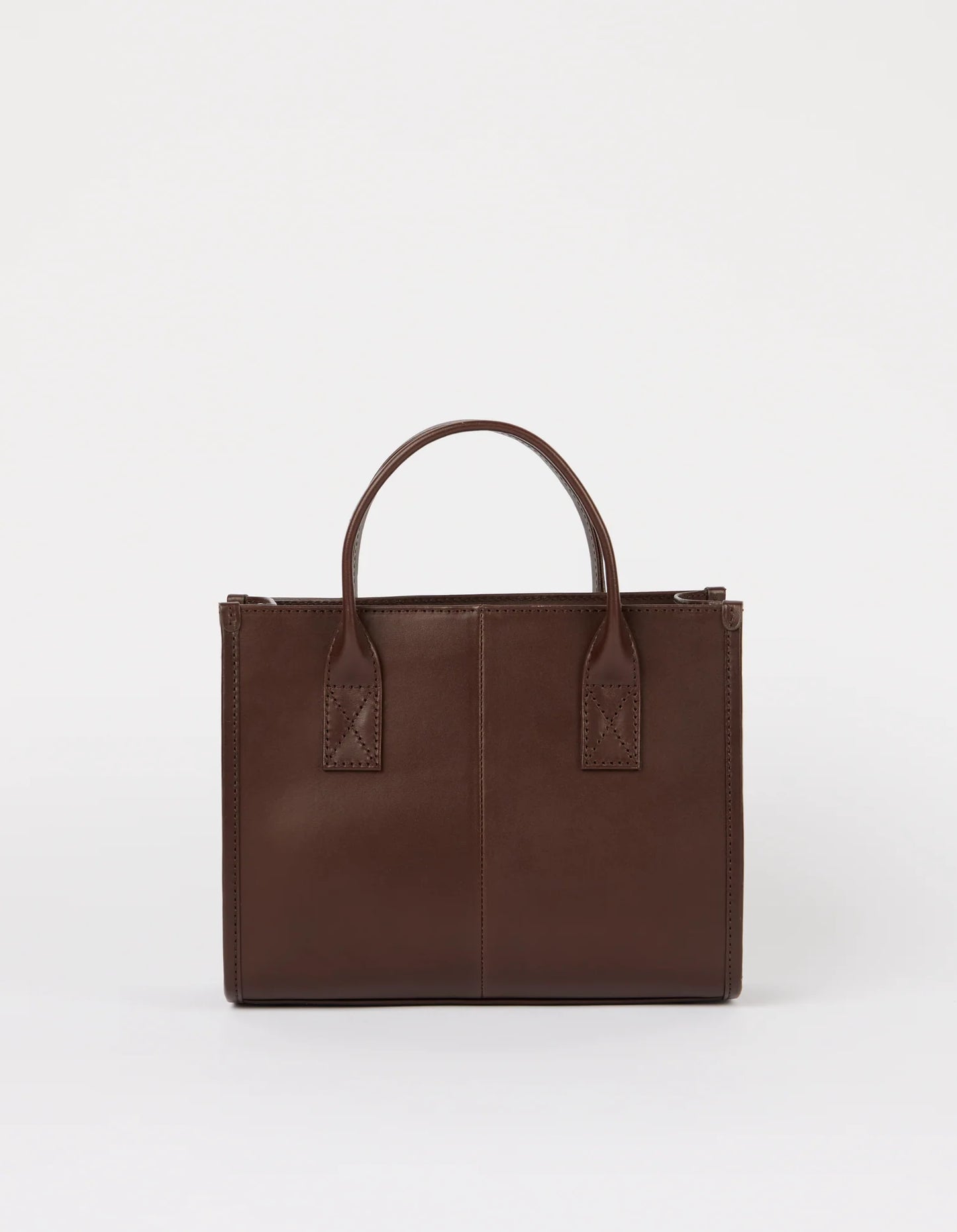 O MY BAG - Jackie Midi - Chocolate Classic Leather - WERTE FREUNDE