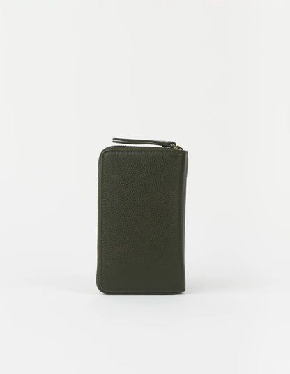 O MY BAG - Jett Wallet Soft Grain Leather Moss