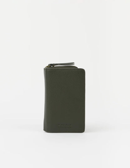 O MY BAG - Jett Wallet Soft Grain Leather Moss