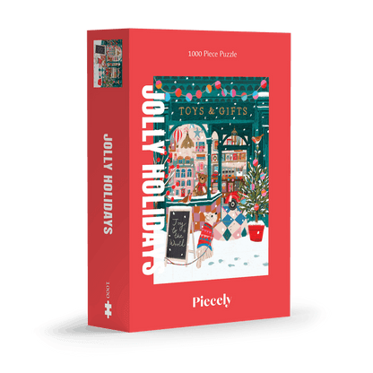 Piecely Puzzles - Puzzle Jolly Holidays 1000 Teile