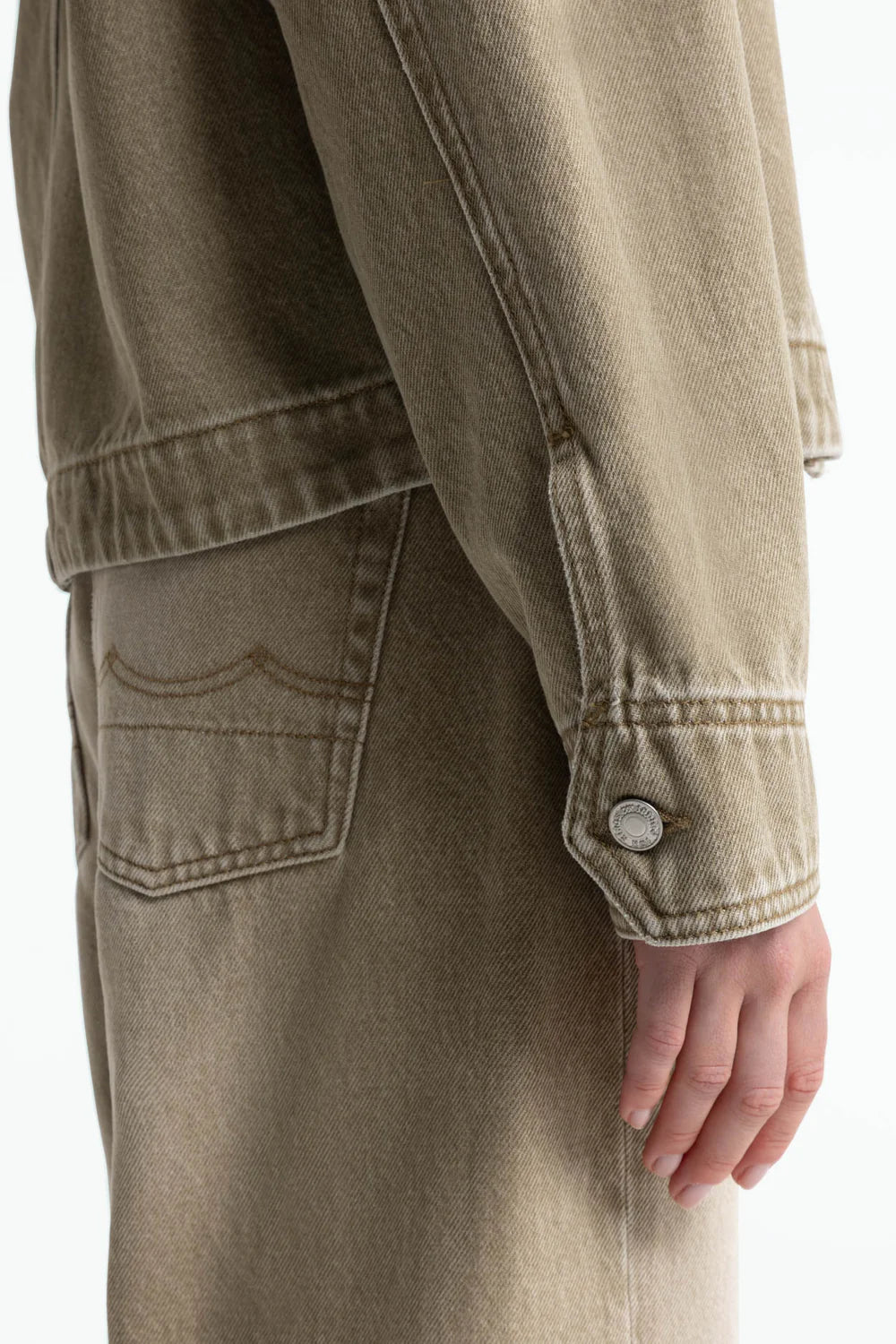 Kings of Indigo - INGRID Jacket RETRO BEIGE CLEAN - WERTE FREUNDE