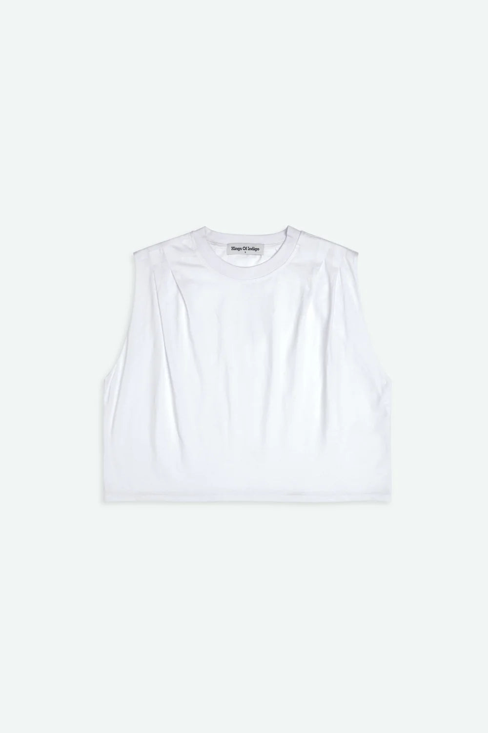 Kings of Indigo - CATERINA Tee WHITE - WERTE FREUNDE