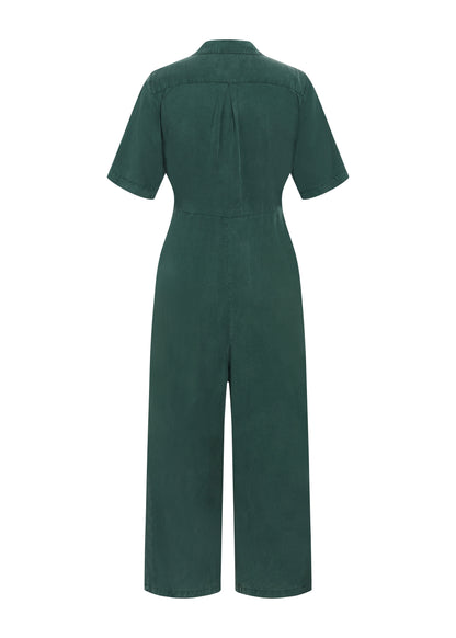 Klitmøller - Limona jumpsuit Moss Green - WERTE FREUNDE