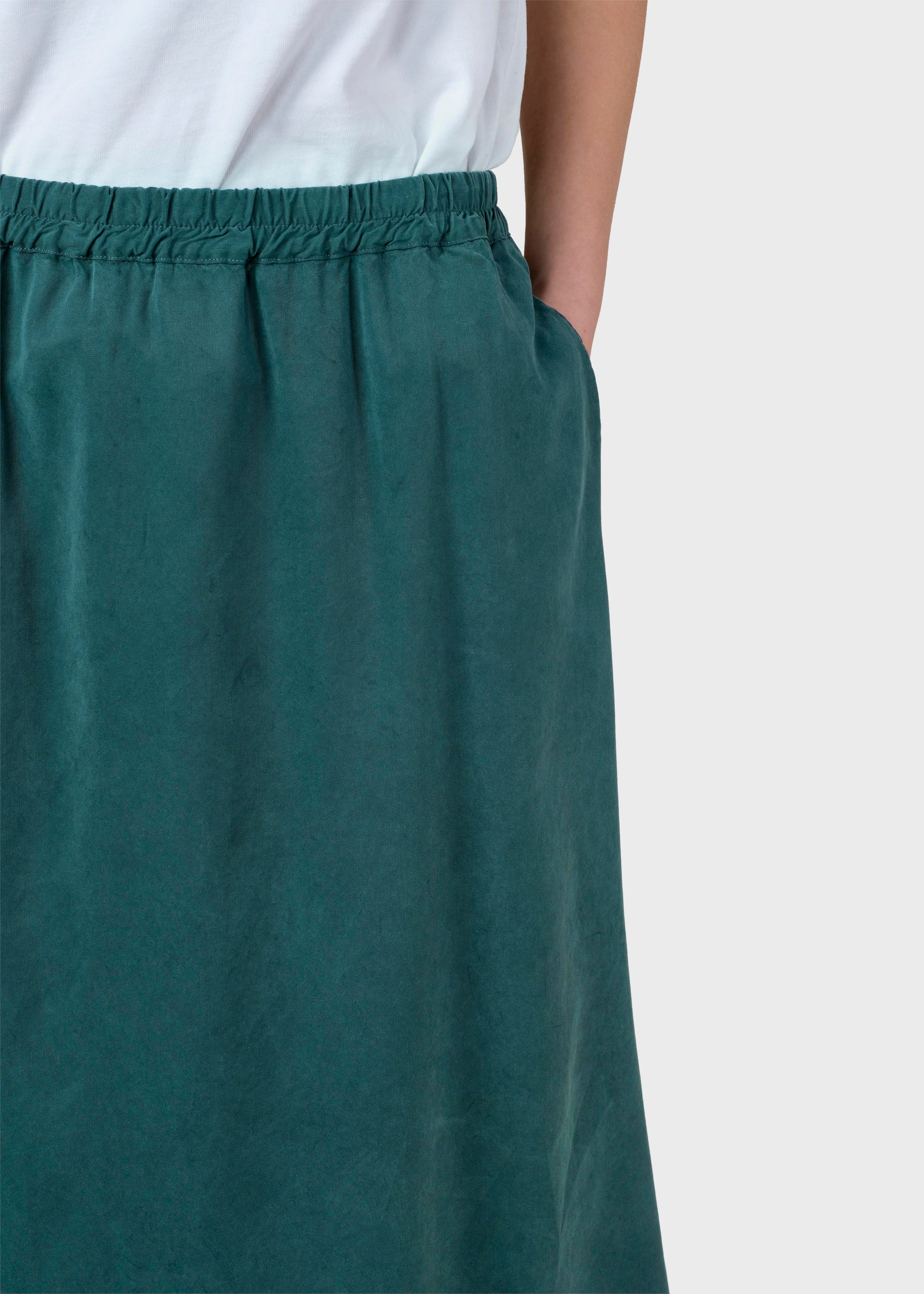 Klitmøller - Ramona skirt Moss Green - WERTE FREUNDE
