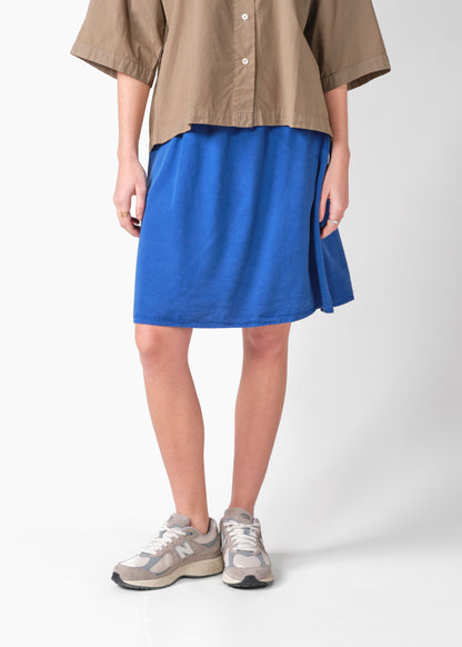 Klitmøller - Ramona short skirt Surf blue - WERTE FREUNDE