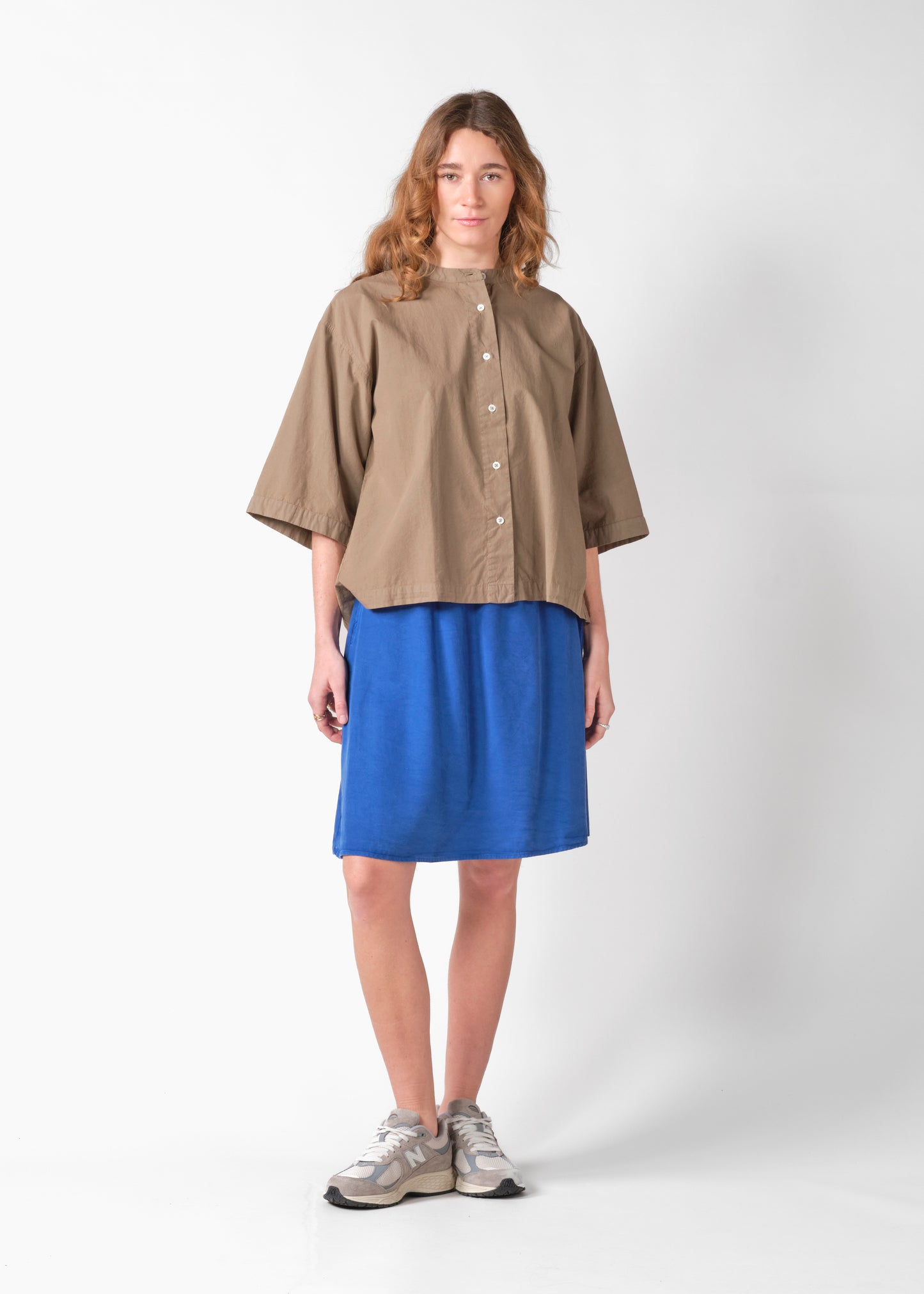 Klitmøller - Ramona short skirt Surf blue - WERTE FREUNDE