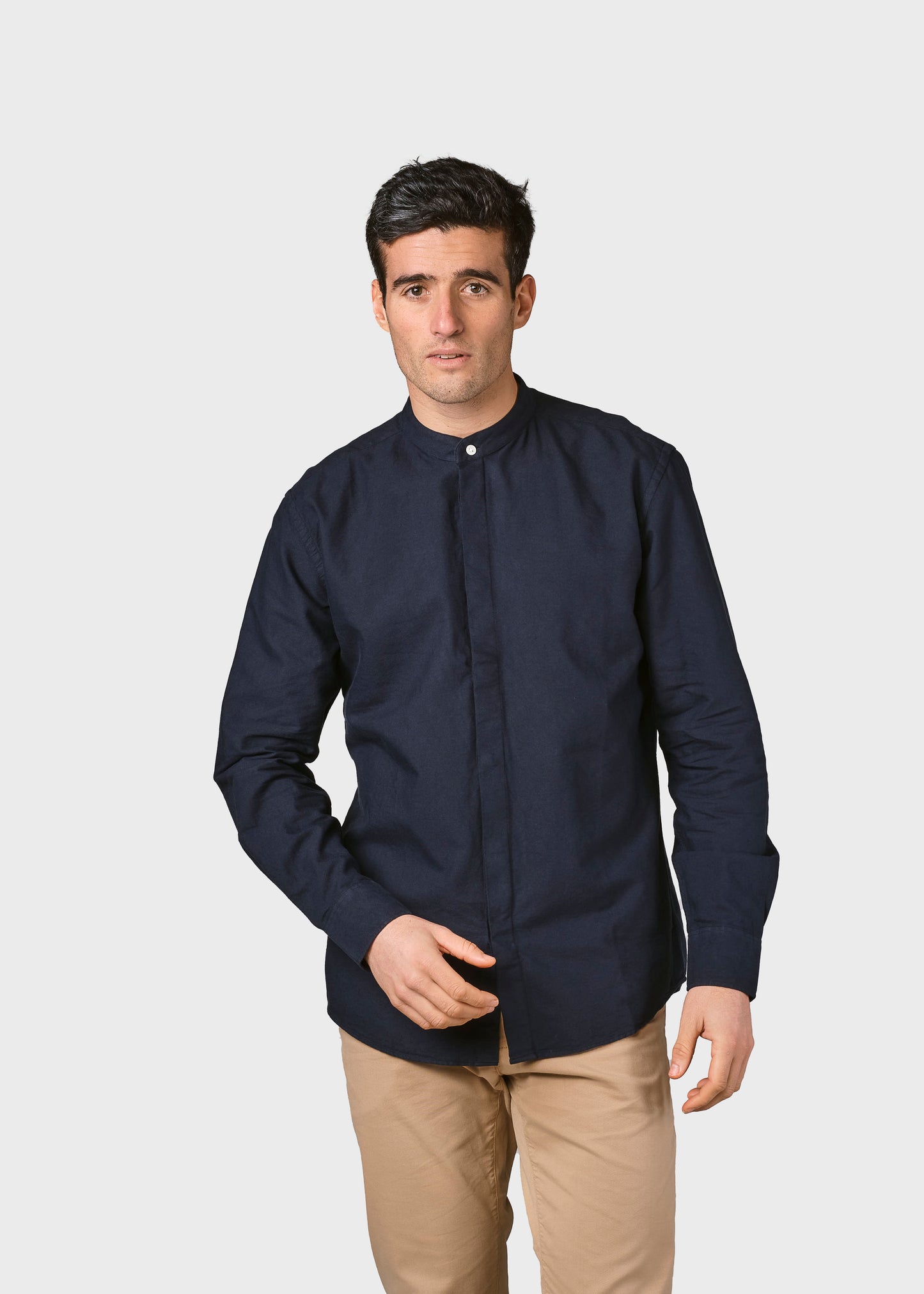 Klitmøller - Simon shirt Navy - WERTE FREUNDE
