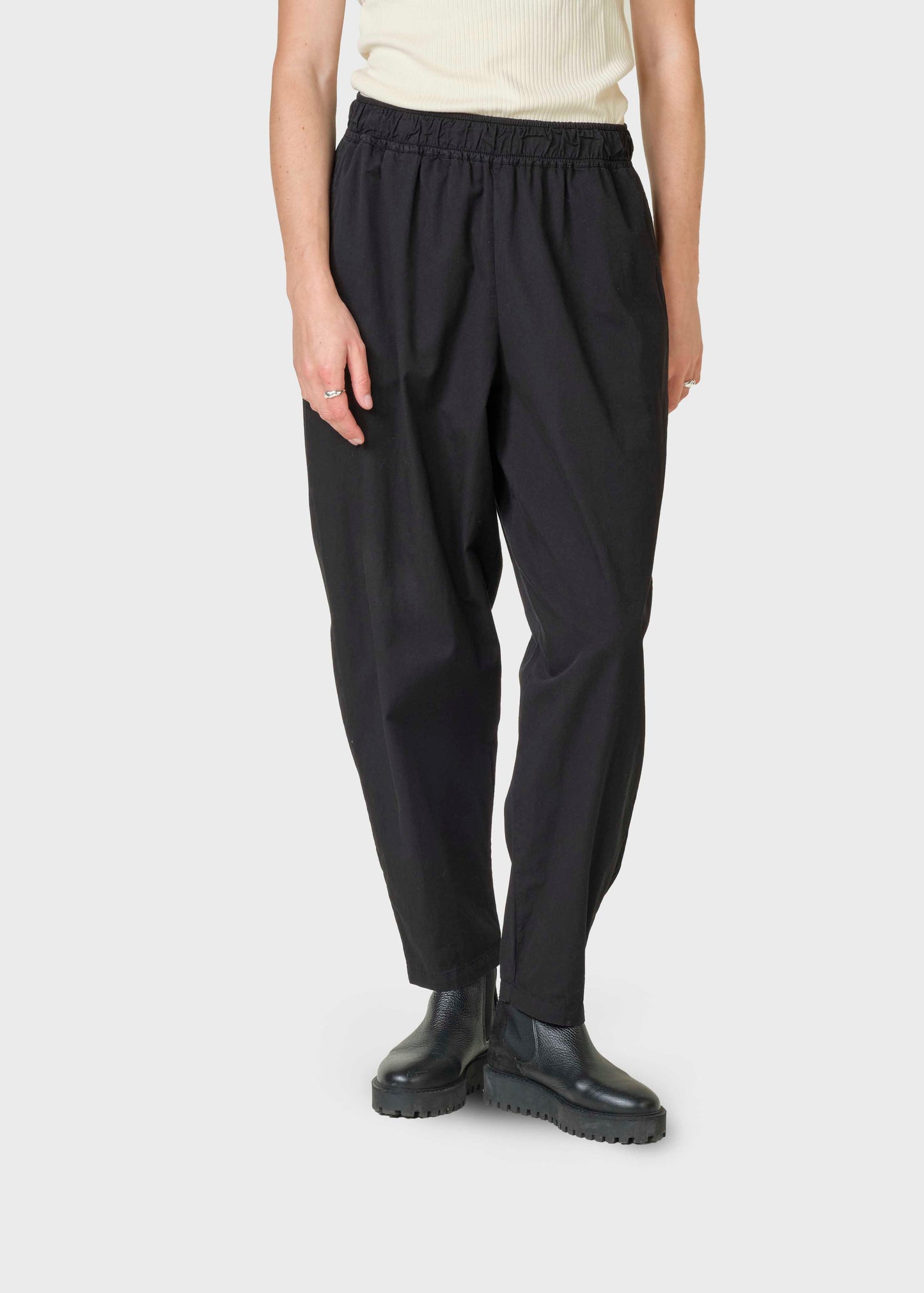 Klitmøller - Aya pants Black - WERTE FREUNDE