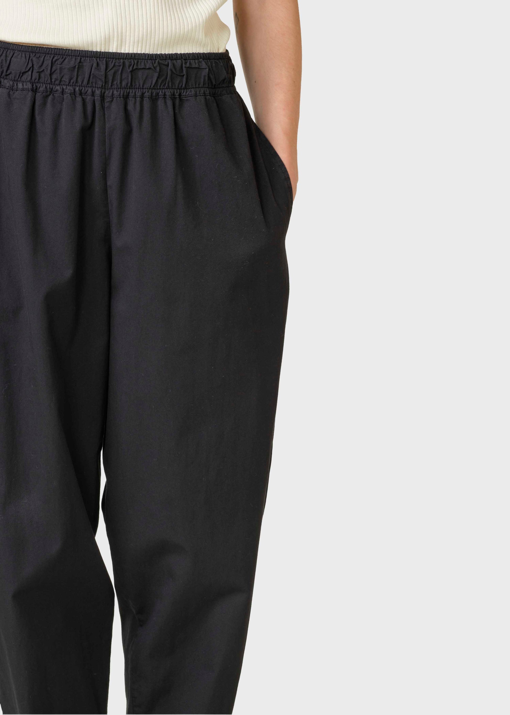Klitmøller - Aya pants Black - WERTE FREUNDE
