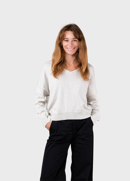 Klitmøller - Randi knit Cream melange - WERTE FREUNDE