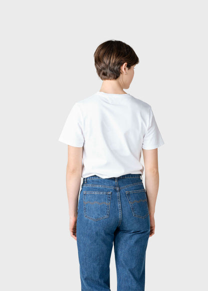 Klitmøller - Heart tee White - WERTE FREUNDE