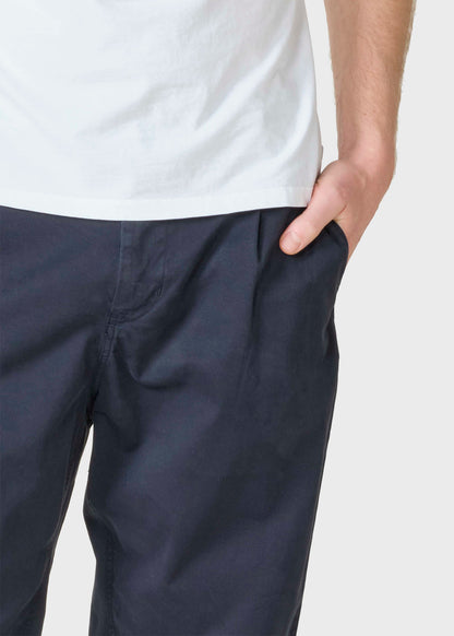 Klitmøller - Kristian twill pants Navy - WERTE FREUNDE