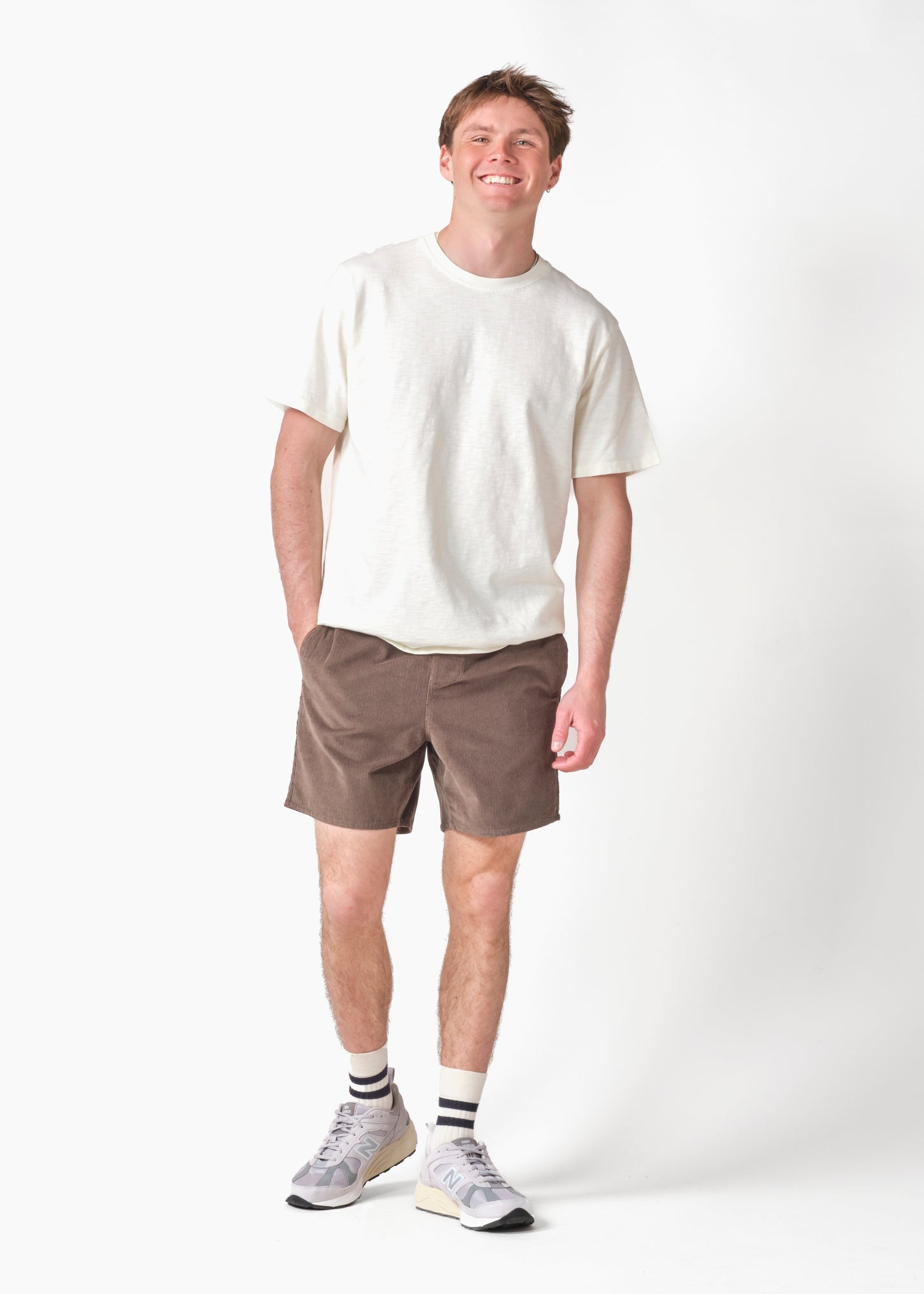 Klitmøller - Stanny shorts Taupe - WERTE FREUNDE