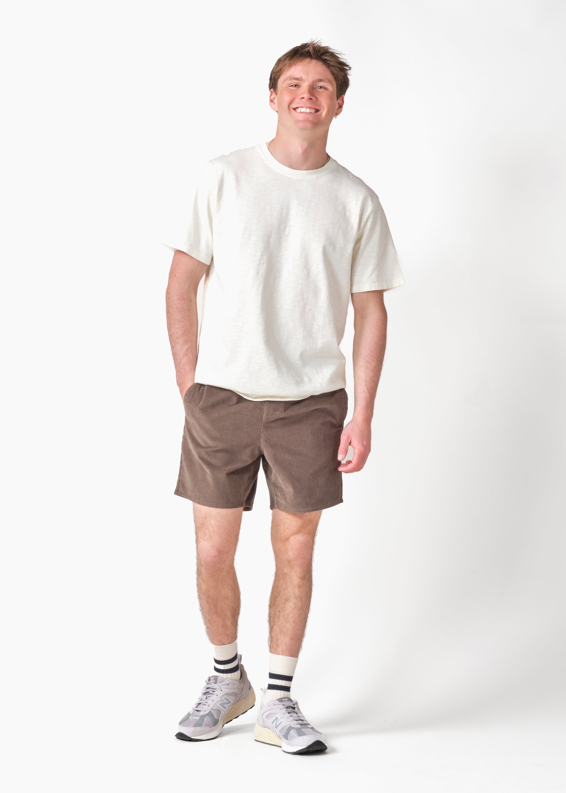 Klitmøller - Stanny shorts Taupe - WERTE FREUNDE