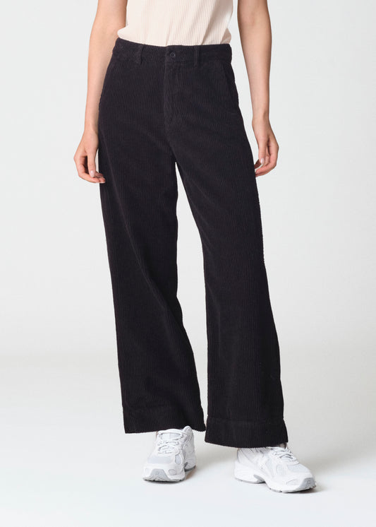 Klitmøller - Lydia jumbo corduroy pants Black