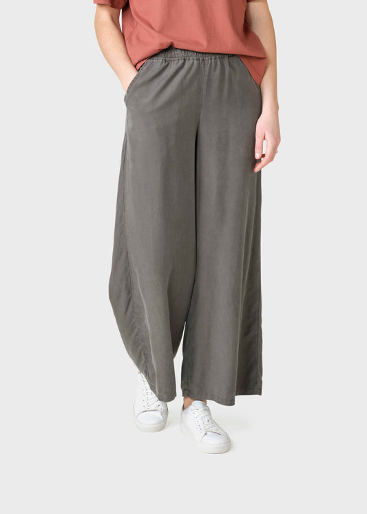 Klitmøller - Kaja lyocell pants Taupe - WERTE FREUNDE