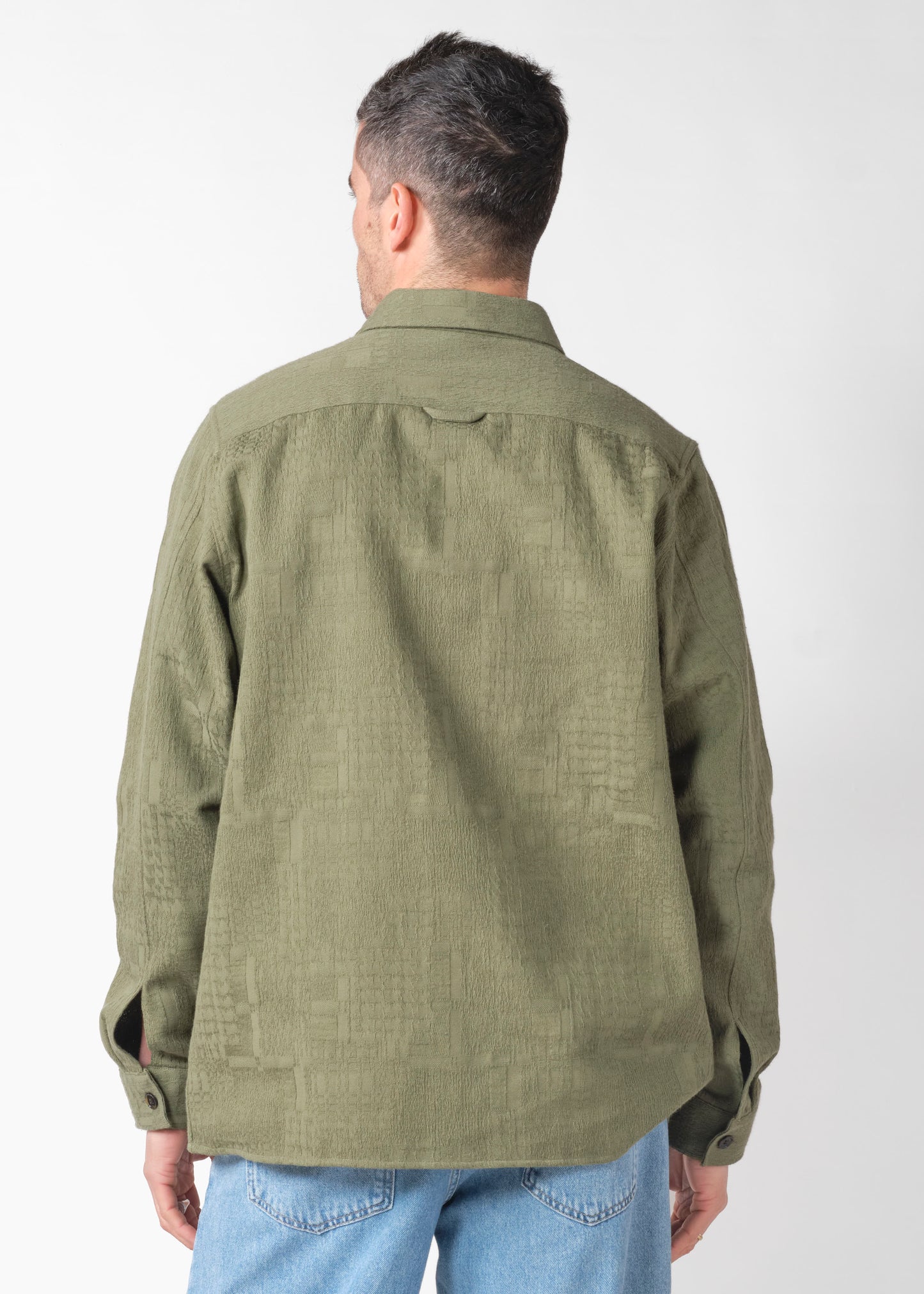 Klitmøller - Jonas L/S shirt Herb green - WERTE FREUNDE