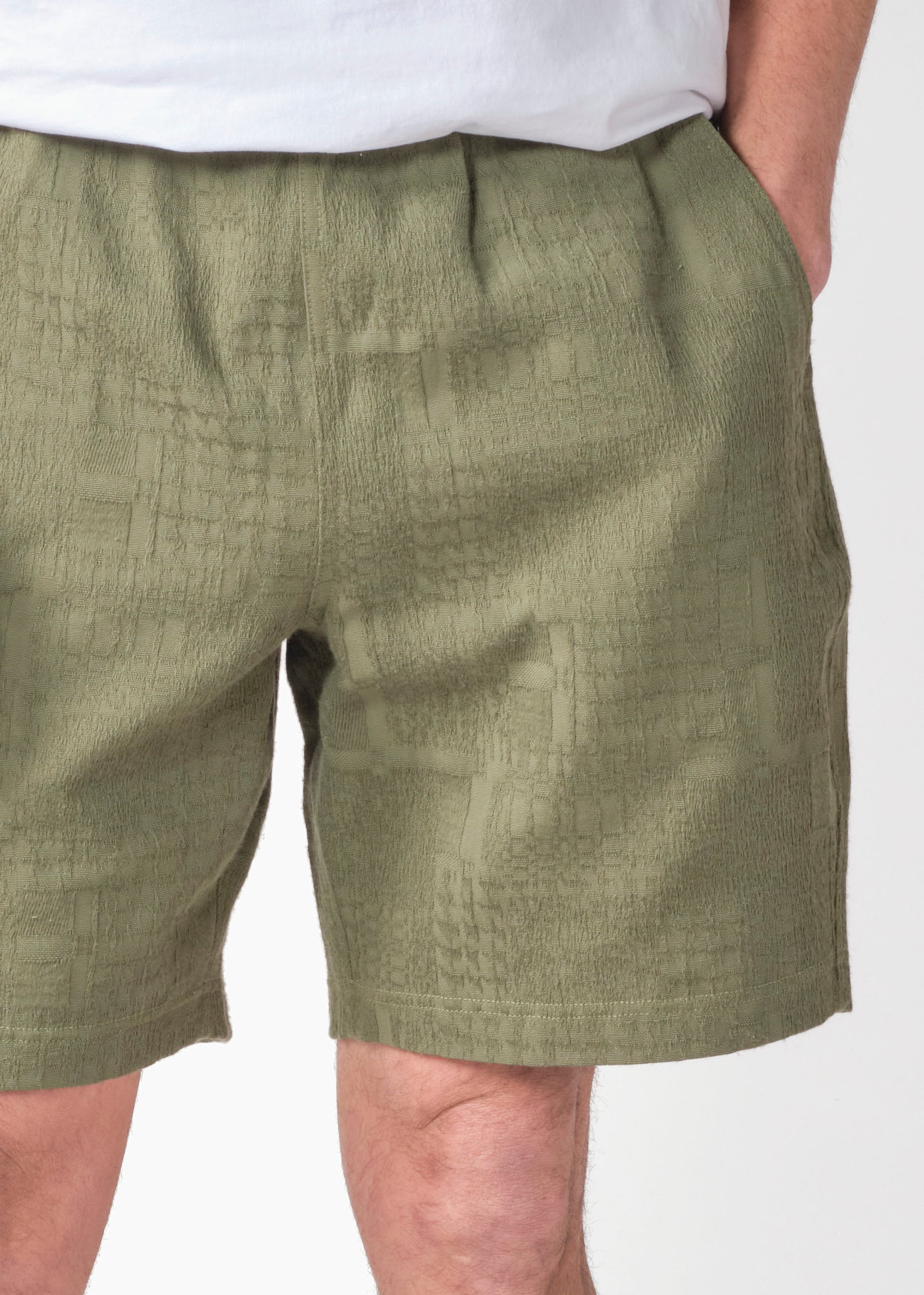 Klitmøller - Jonas shorts Herb green - WERTE FREUNDE