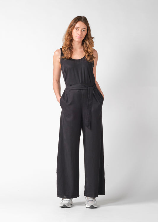 Klitmøller - Herdis jumpsuit Black - WERTE FREUNDE